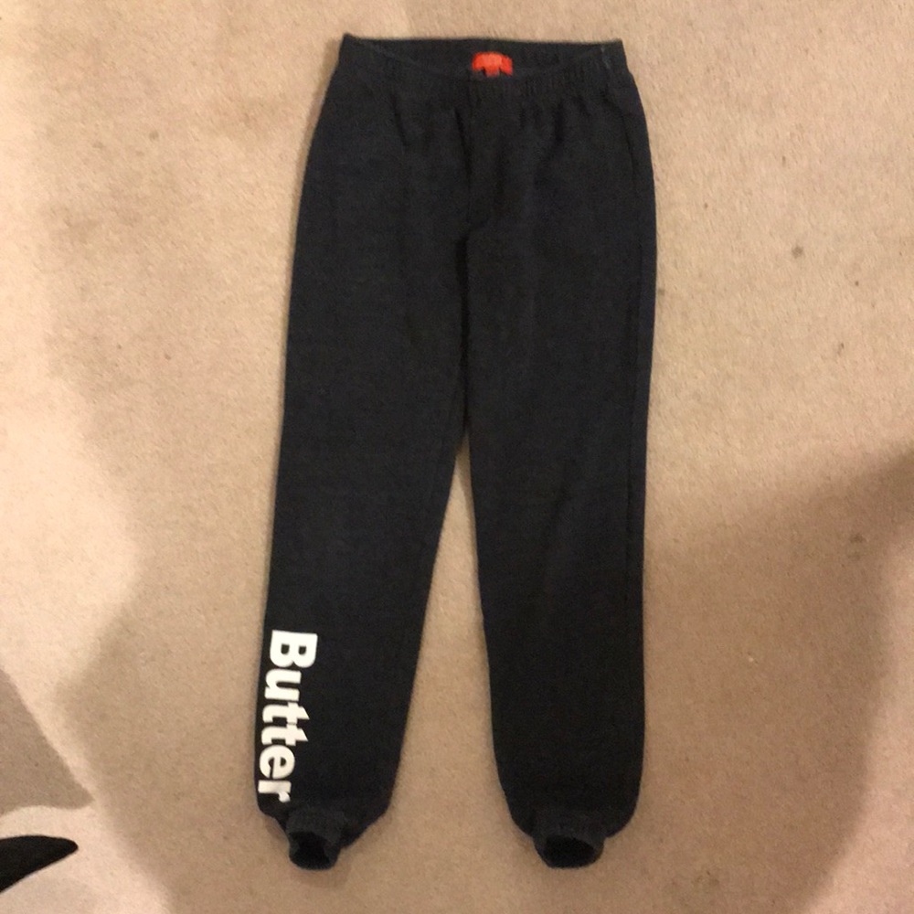 Butter trendy gray sweatpants